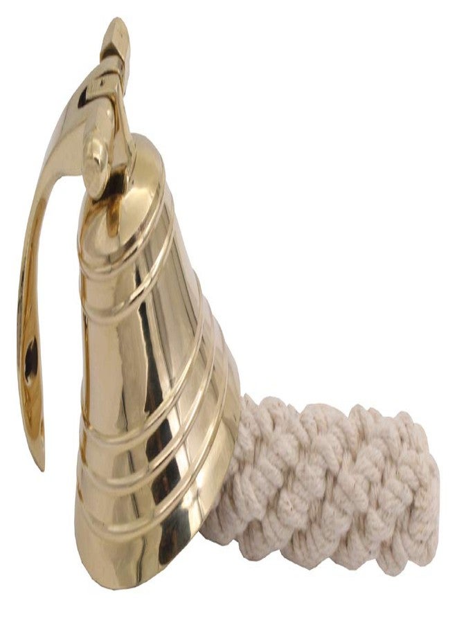 THDC 2" Ship?s Bell Maritime Duty Watch, Indoor Bell, Outdoor Bell, Last Orders, Pub Bell, Door Bell, Shopkeeper Bell, Dinner Bell, Reception Bell Wall Mountable Solid Brass (Polished Brass) - Image 1